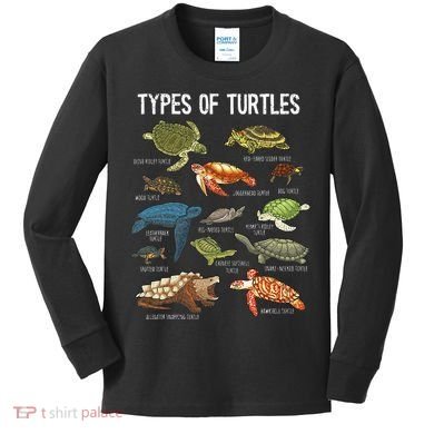 Turtle Turtle Spirit Animal Turtle Lover Kids Long Sleeve Shirt