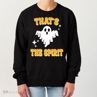 Thats The Spirit Funny Halloween Ghost Women's Sweatshirt thumb 0