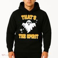 Thats The Spirit Funny Halloween Ghost Hoodie thumb 2