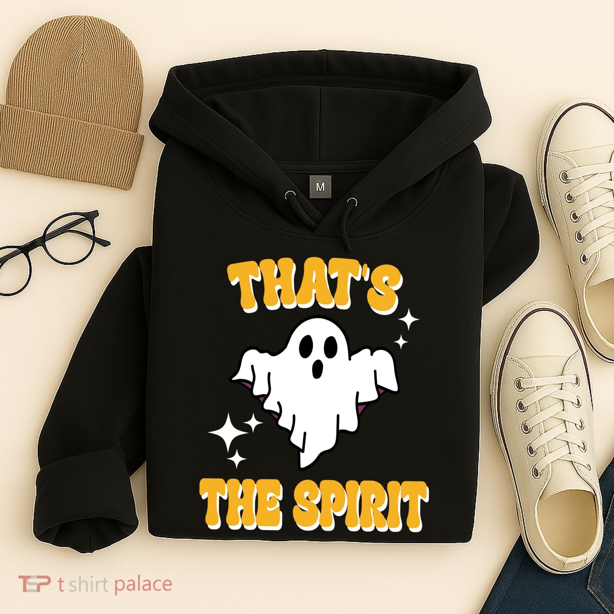 Thats The Spirit Funny Halloween Ghost Hoodie