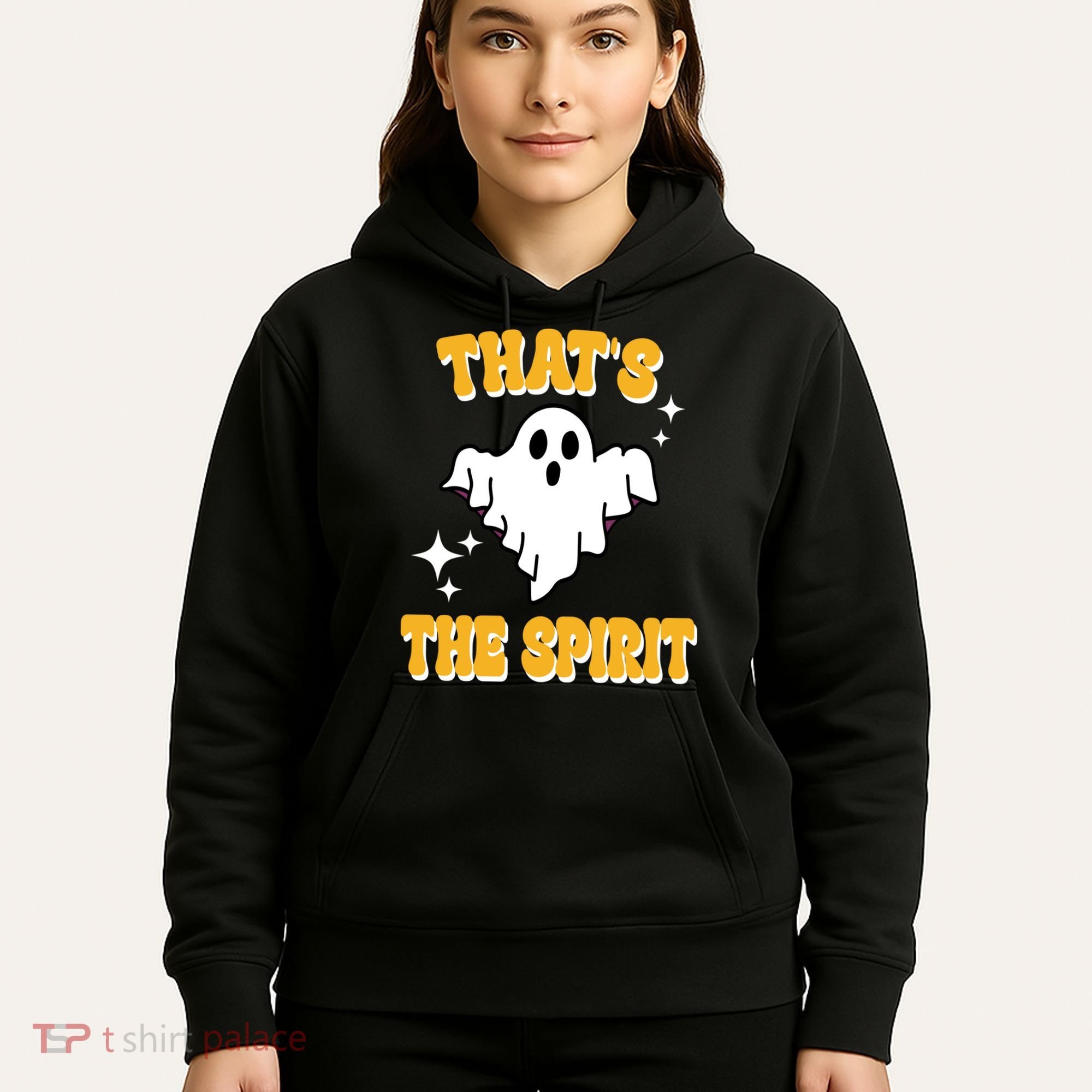 Thats The Spirit Funny Halloween Ghost Hoodie