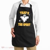 Thats The Spirit Funny Halloween Ghost Apron thumb 2