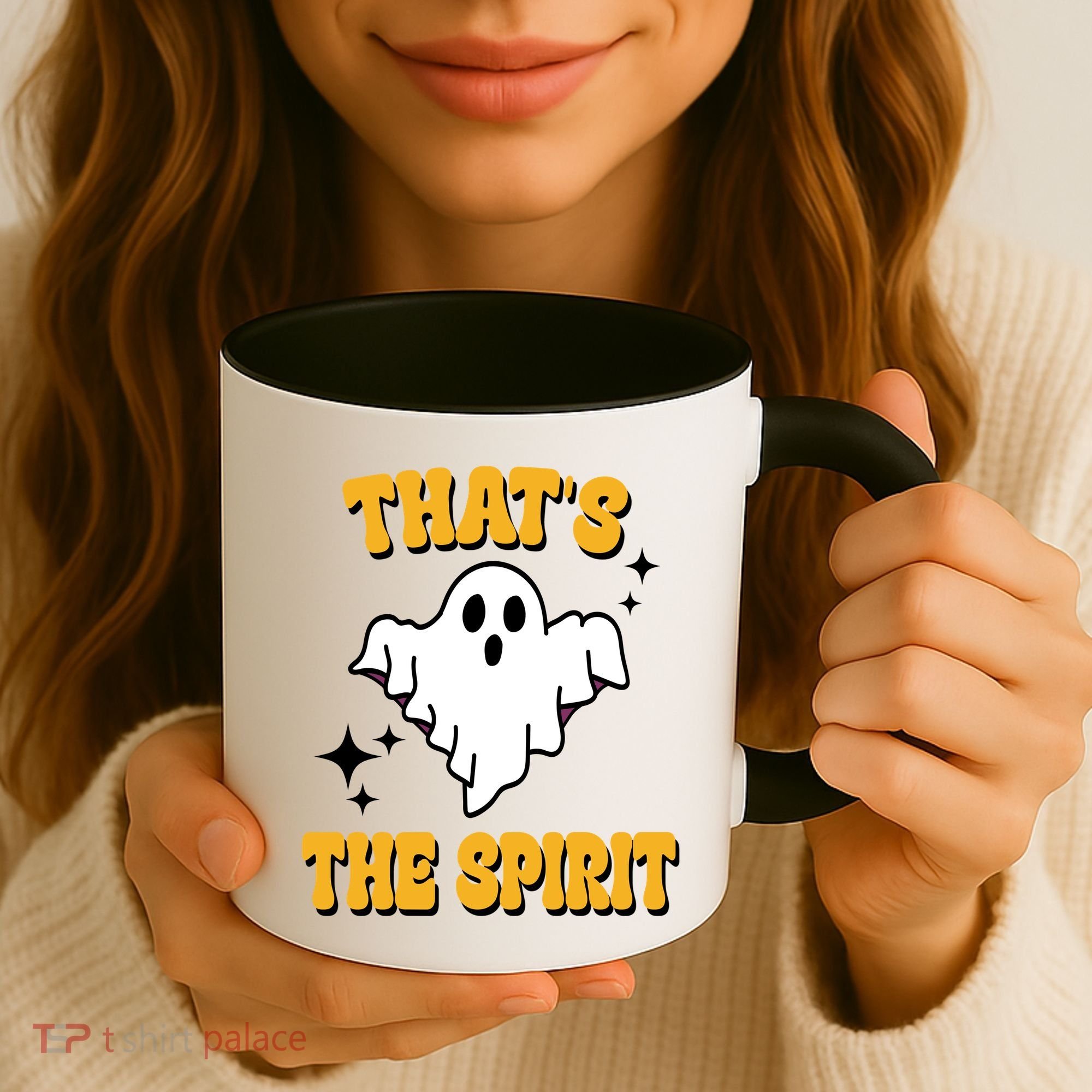Thats The Spirit Funny Halloween Ghost Coffee Mug