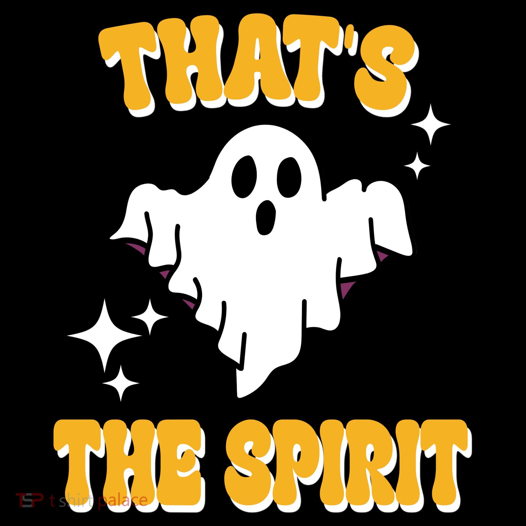 Thats The Spirit Funny Halloween Ghost Women's Hoodie