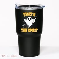 Thats The Spirit Funny Halloween Ghost Tumbler thumb 0