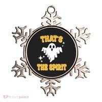 Thats The Spirit Funny Halloween Ghost Ornament thumb 0