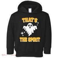 Thats The Spirit Funny Halloween Ghost Toddler Hoodie thumb 0