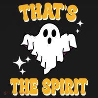 Thats The Spirit Funny Halloween Ghost Tall Hoodie thumb 2