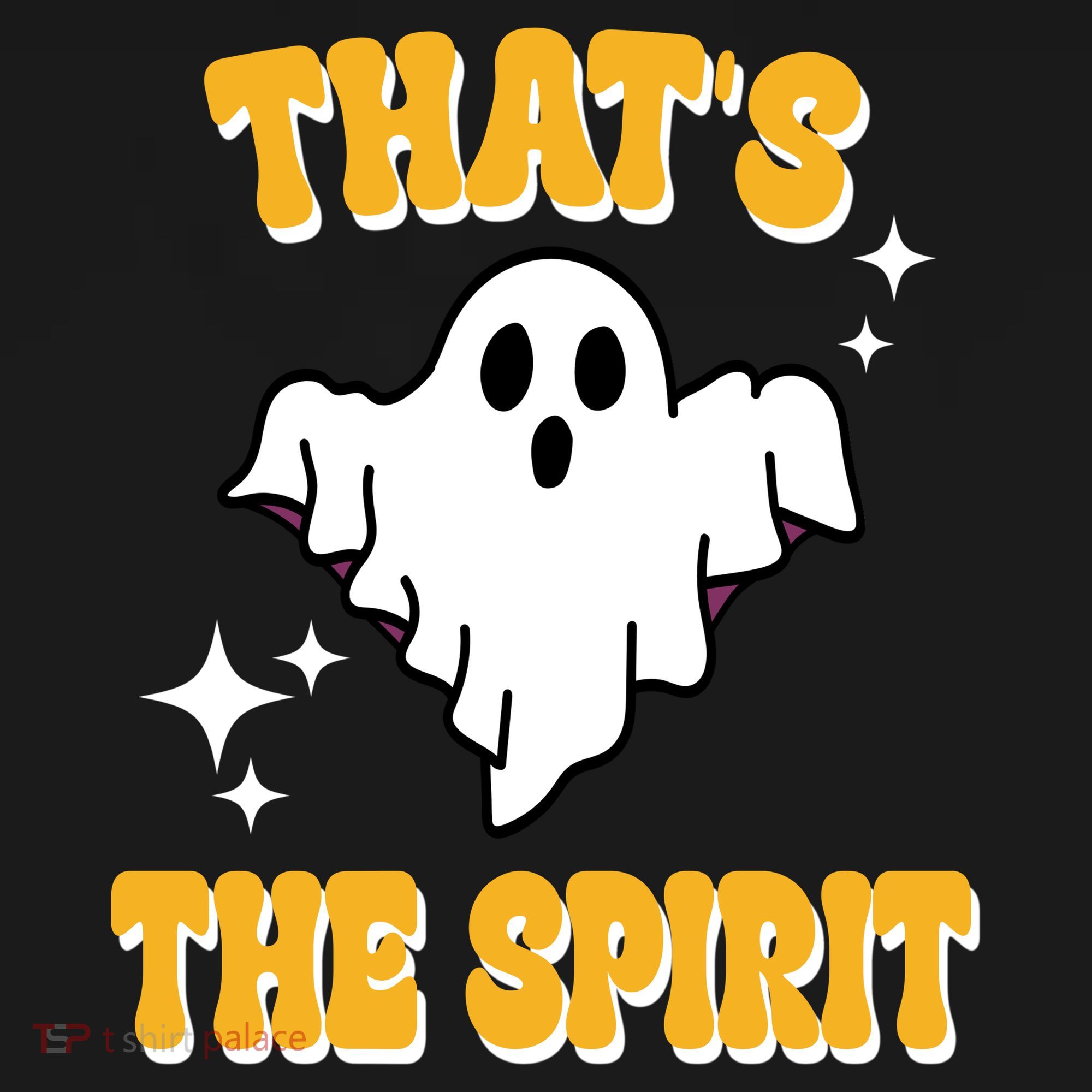 Thats The Spirit Funny Halloween Ghost Tall Hoodie
