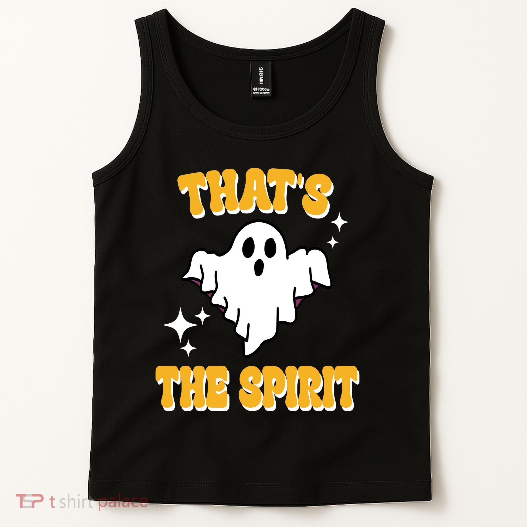 Thats The Spirit Funny Halloween Ghost Tank Top
