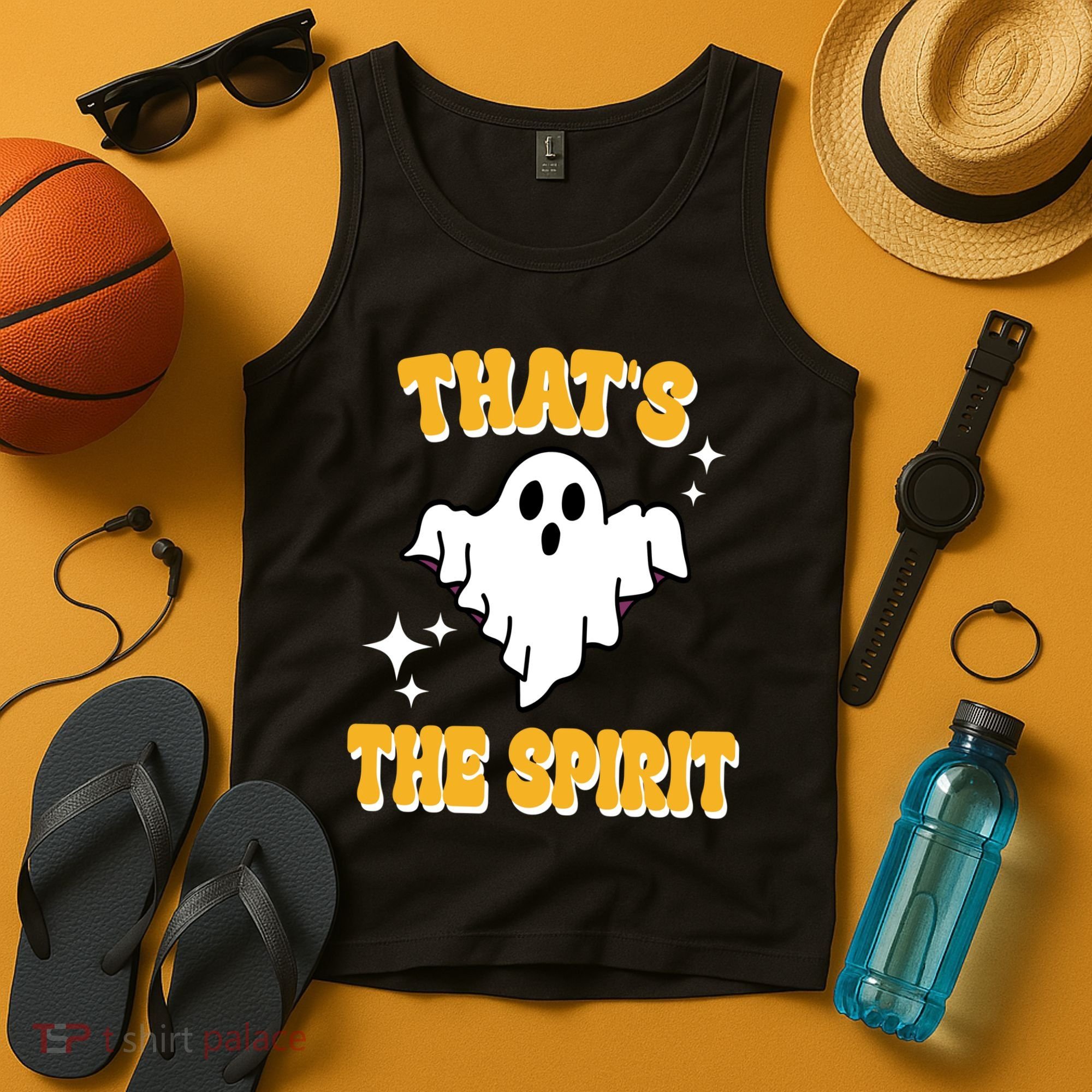 Thats The Spirit Funny Halloween Ghost Tank Top