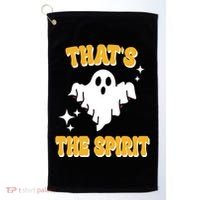 Thats The Spirit Funny Halloween Ghost Golf Towel thumb 0