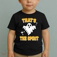 Thats The Spirit Funny Halloween Ghost Toddler T-Shirt thumb 2