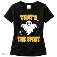 Thats The Spirit Funny Halloween Ghost Women's T-Shirt thumb 0