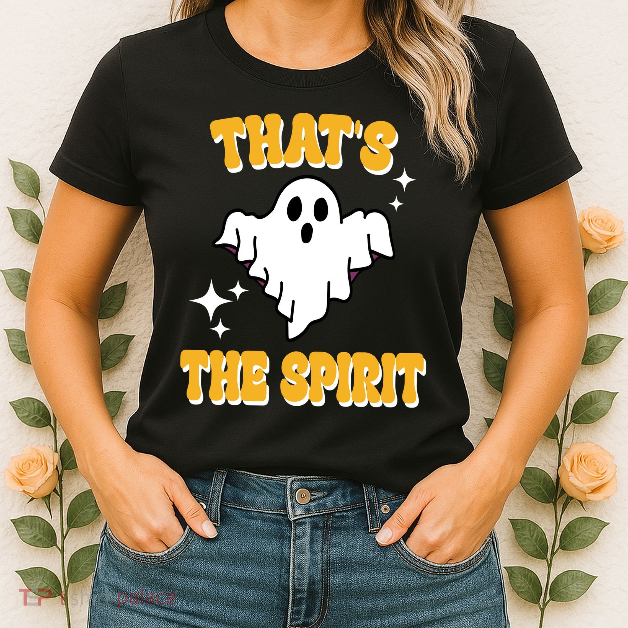 Thats The Spirit Funny Halloween Ghost Women's T-Shirt