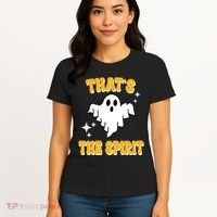 Thats The Spirit Funny Halloween Ghost Women's T-Shirt thumb 4