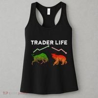 Trader T Stock T Day Trading Market Forex Women's Tank Top thumb 3