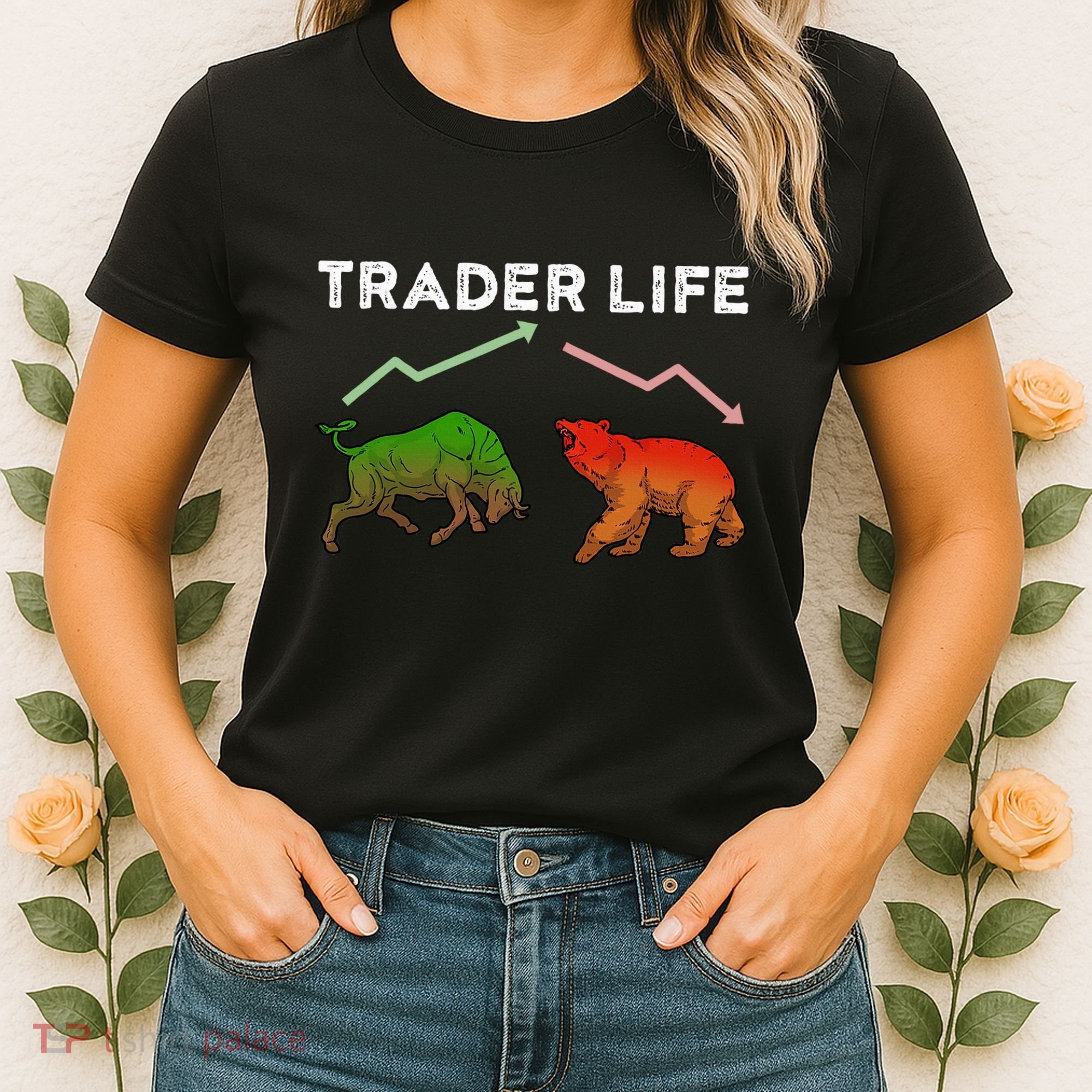 Trader T Stock T Day Trading Market Forex Women's T-Shirt