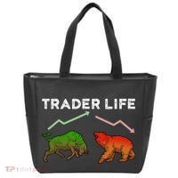 Trader T Stock T Day Trading Market Forex Tote Bag thumb 0