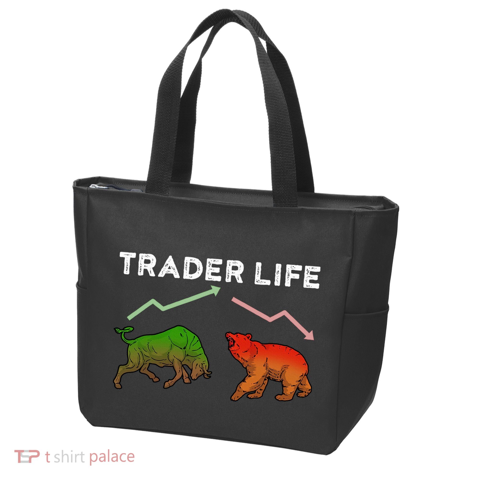 Trader T Stock T Day Trading Market Forex Tote Bag