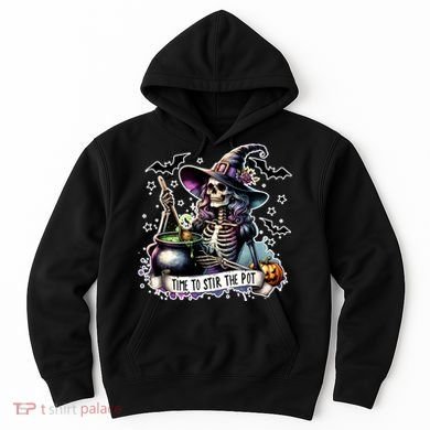 Time To Stir The Pot Witch Halloween Hoodie