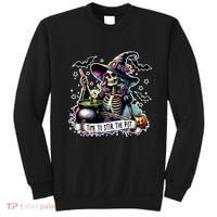 Time To Stir The Pot Witch Halloween Sweatshirt thumb 0