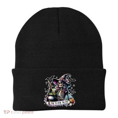 Time To Stir The Pot Witch Halloween Beanie
