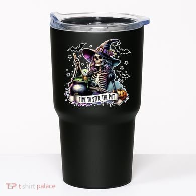 Time To Stir The Pot Witch Halloween Tumbler