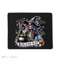 Time To Stir The Pot Witch Halloween Mousepad thumb 0