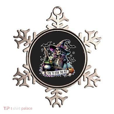 Time To Stir The Pot Witch Halloween Ornament