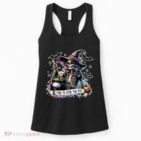 Time To Stir The Pot Witch Halloween Women's Tank Top thumb 0