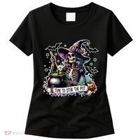 Time To Stir The Pot Witch Halloween Women's T-Shirt thumb 0