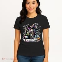 Time To Stir The Pot Witch Halloween Women's T-Shirt thumb 4