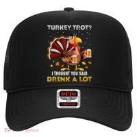 Turkey Trot Squad Running Drinking Matching Thanksgiving Hat thumb 0