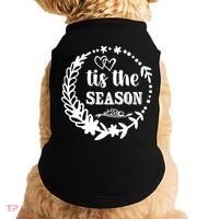 Tis The Season Halloween Quote Doggie Tank thumb 0