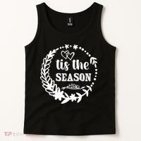 Tis The Season Halloween Quote Tank Top thumb 2