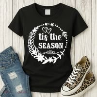 Tis The Season Halloween Quote Women's T-Shirt thumb 3