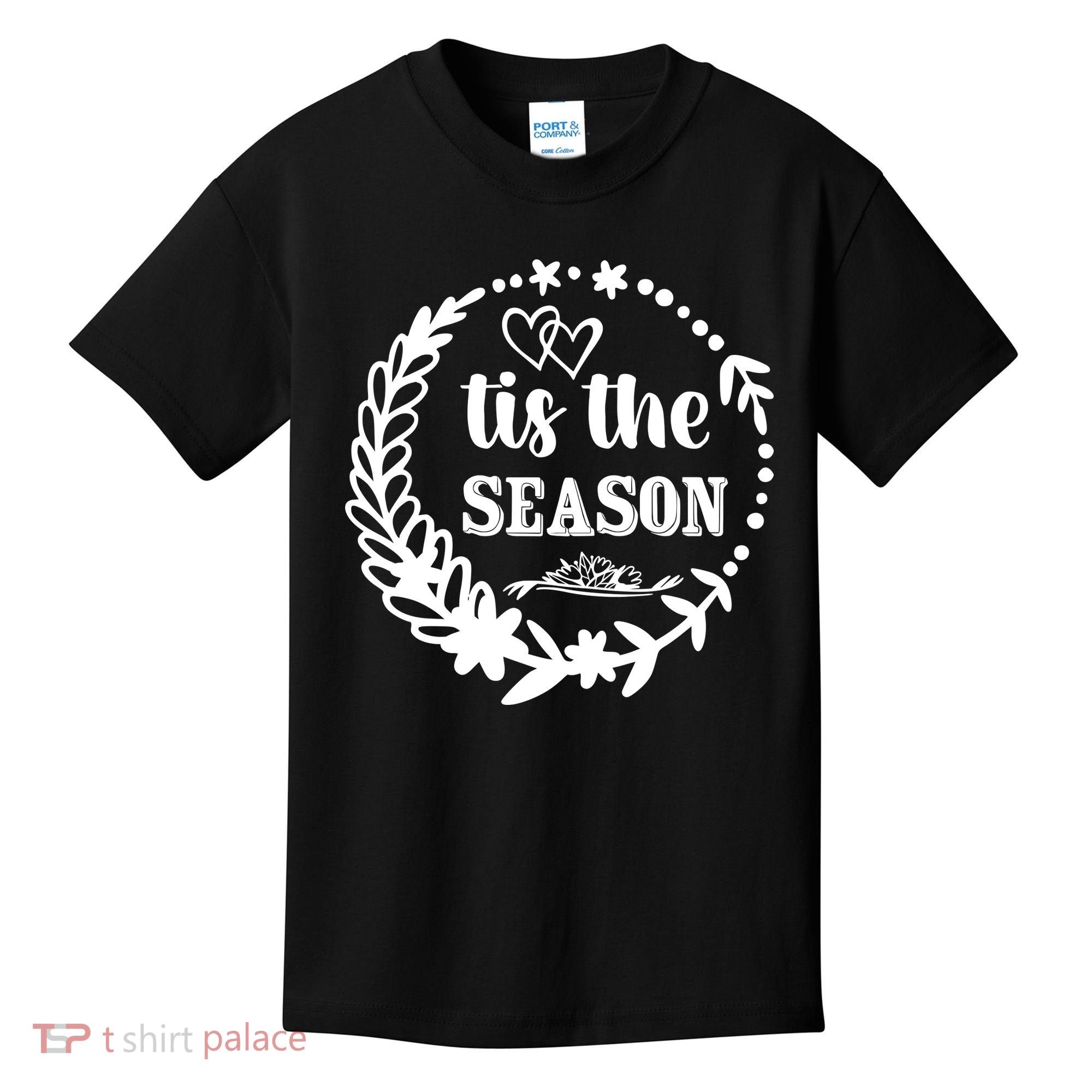 Tis The Season Halloween Quote Kids T-Shirt