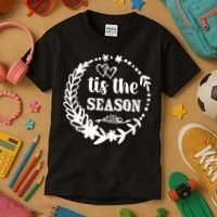 Tis The Season Halloween Quote Kids T-Shirt thumb 3