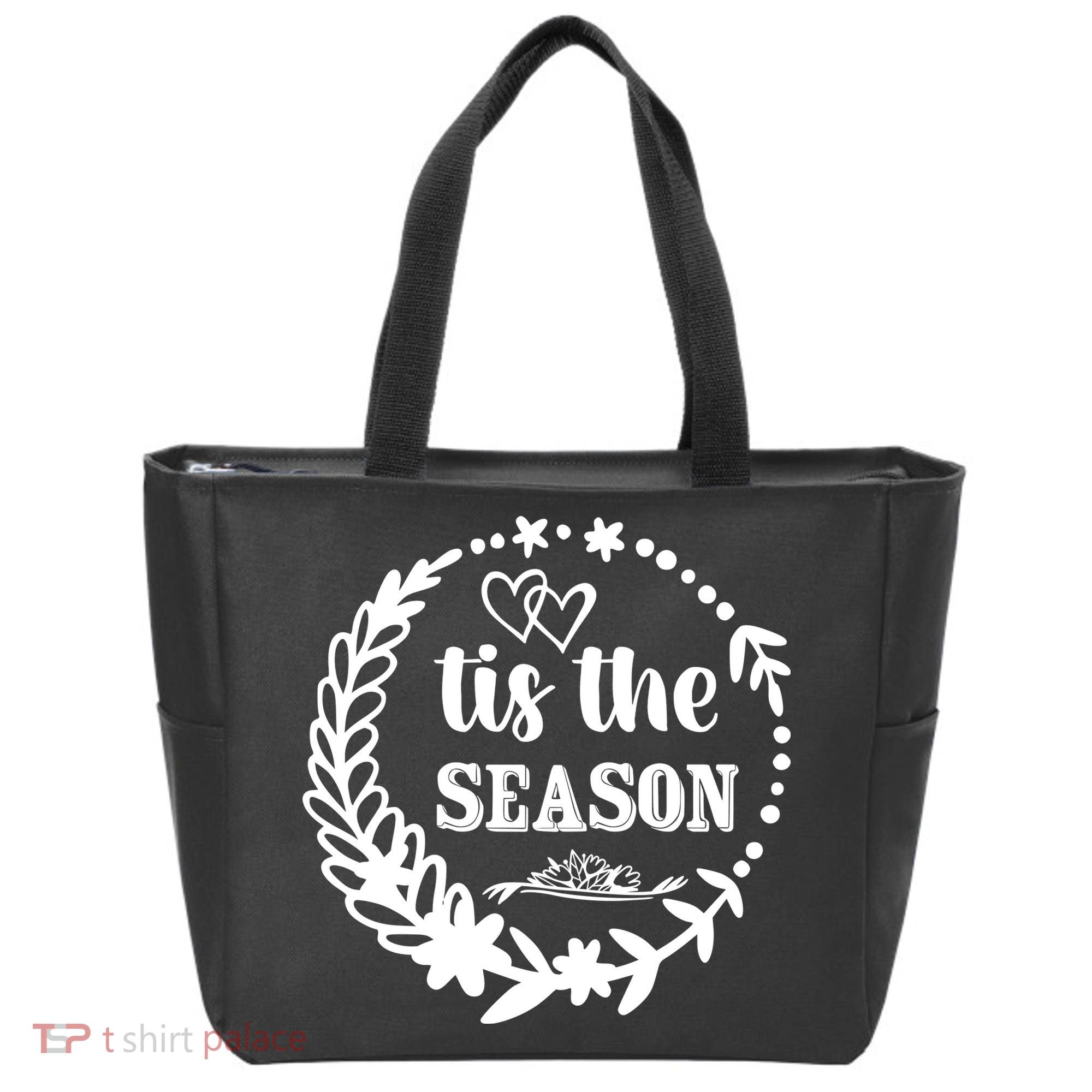 Tis The Season Halloween Quote Tote Bag