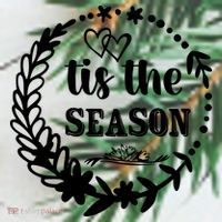 Tis The Season Halloween Quote Ornament thumb 1
