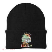 Tis' The Season Merry Camper Christmas Tree RV Camping Xmas Beanie thumb 0