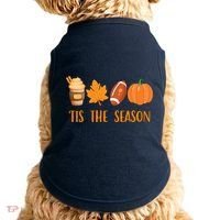 Tis The Season Festive Fall Lover Doggie Tank thumb 0