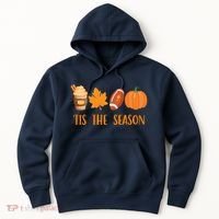 Tis The Season Festive Fall Lover Hoodie thumb 0