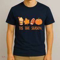 Tis The Season Festive Fall Lover T-Shirt thumb 3