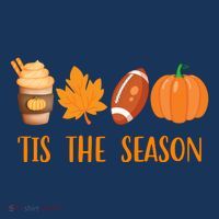 Tis The Season Festive Fall Lover Mousepad thumb 1