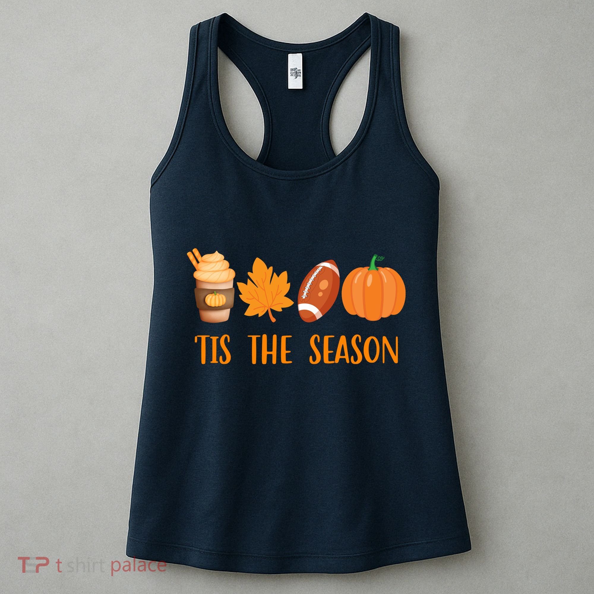 Tis The Season Festive Fall Lover Women's Tank Top