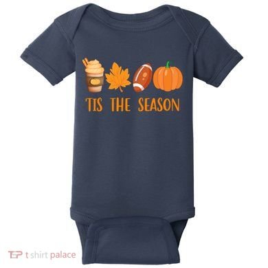 Tis The Season Festive Fall Lover Baby Bodysuit