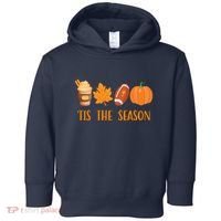 Tis The Season Festive Fall Lover Toddler Hoodie thumb 0