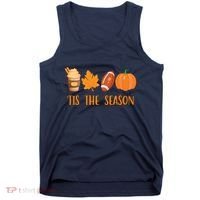 Tis The Season Festive Fall Lover Tank Top thumb 0